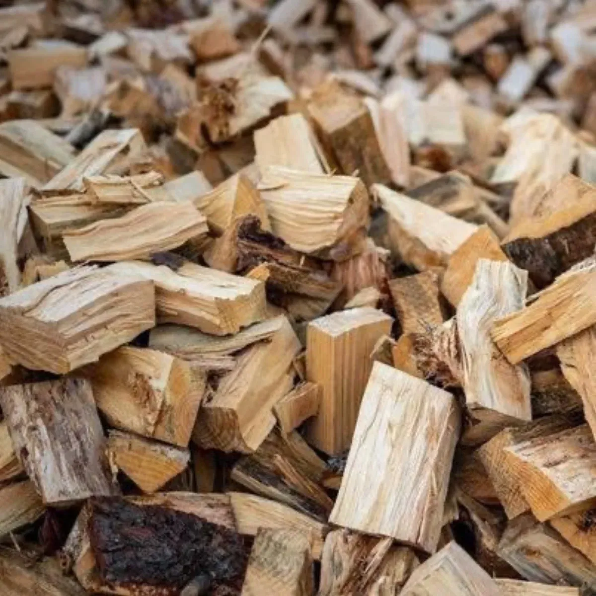 Dry split firewood ready for delivery in Canterbury